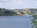 View of St Mawes Castle on the Roseland Peninsula near Falmouth Royalty Free Stock Photo