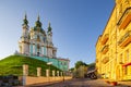 St. Michael`s Golden-Domed Monastery in Kiev, Ukraine Royalty Free Stock Photo