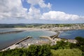 View from St Michaels Mount Royalty Free Stock Photo