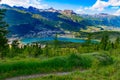 View of St. Moritz Royalty Free Stock Photo