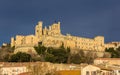 View of St. Nazaire Cathedral in Beziers, France Royalty Free Stock Photo