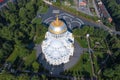 View of St. Nicholas Naval Cathedral and Anchor Square. Kronshtadt