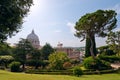 View at the St Peter's Basillica