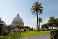 View at the St Peter's Basillica Royalty Free Stock Photo