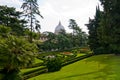 View at the St Peter's Basillica Royalty Free Stock Photo