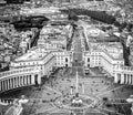 View from the St. Peter`s Cathedral Royalty Free Stock Photo