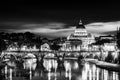 View at St. Peter`s cathedral in Rome, Italy Royalty Free Stock Photo
