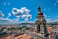 View from St. Stephan basilica, Budapest Royalty Free Stock Photo