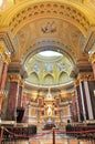 View of St Stephen Basilica, Budapest Royalty Free Stock Photo