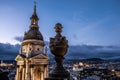 View from St Stephen s Basilica Bell Tower in Budapest, Hungary Royalty Free Stock Photo