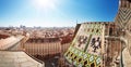 View from St. Stephen`s Cathedral in Vienna, Austria Royalty Free Stock Photo