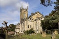 View of St Swithuns Church in East Grinstead West Sussex on April 9, 2021