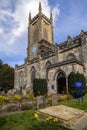 View of St Swithuns Church in East Grinstead West Sussex on April 9, 2021