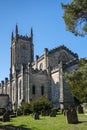 View of St Swithuns Church in East Grinstead West Sussex on March 29, 2021