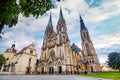 St. Wenceslas Cathedral in Olomouc town. Czech Republic