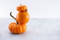pumpkin stack Royalty Free Stock Photo