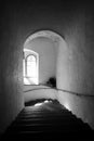 View of staircase in a old building Royalty Free Stock Photo