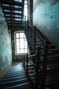 View of the stairs at the Morovsky Barracks in Tver