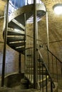 View on the stairs in the tower of the new civil hall in hannover germany