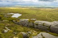 View of The Stairway to Heaven at Cuilcagh mountain from the top Royalty Free Stock Photo