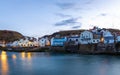 View of Staithes, a seaside village in the borough of Scarborough in North Yorkshire, England Royalty Free Stock Photo