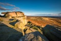 View from Stanage Edge Royalty Free Stock Photo