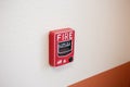 Fire alarm Royalty Free Stock Photo