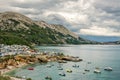 View on Stara Baska at Island Krk in Croatia. Royalty Free Stock Photo