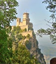 View of the state of San Marino Monte Titano