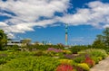 View of statue of Angel of Peace in Copenhagen