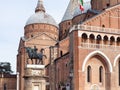 View of Statue of Gattamelata and Basilica