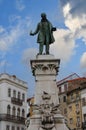 Statue of Joaquim Antonio den Aguiar at Largo da Portagem