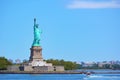 View of the Statue of Liberty from the gulf