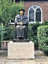 A view of the Statue of Sir Thomas More in Chelsea Royalty Free Stock Photo