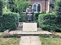 A view of the Statue of Sir Thomas More in Chelsea