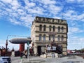 A view of the Steampunk HQ exhibition in South Otago region of the South Island of New Zealand