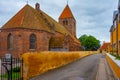 View of Stege church in Denmark