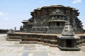 View of stellate, star Shape, form of shrine outer wall at the C