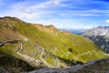 View of the Stelvio pass