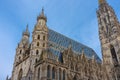 View of the Stephansdom,  Cathedral of Vienna, Austria Royalty Free Stock Photo