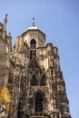 View of the Stephansdom, Cathedral of Vienna, Austria. Summer day Royalty Free Stock Photo
