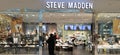 View at Steve Madden store front