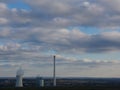 The still very industrial Ruhr area from the Hoheward coal dump. A popular excursion destination for the population