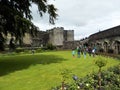 View of Stirling Castle gardens. Scotland