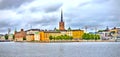 View from Stockholm City Hall Stockholms stadhus Royalty Free Stock Photo