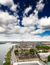 View of Stockholm cityscape Royalty Free Stock Photo