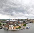 View of Stockholm cityscape Royalty Free Stock Photo