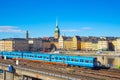 View of Stockholm cityscape in Sweden