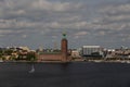 View of Stockholm from the observation deck. Stockholm. Sweden 08.2019