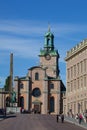 View of the Stockholm Palace slope